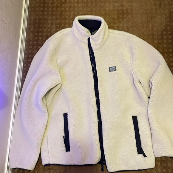 Hollister zip up sweater coat - Picture 1 of 4